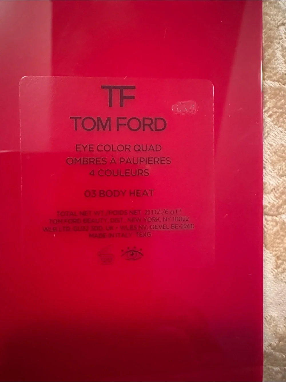 Tom Ford Rose-Toned Quad Eyeshadow Palette
